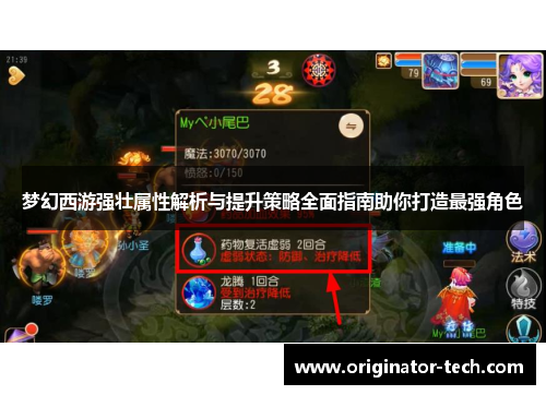 梦幻西游强壮属性解析与提升策略全面指南助你打造最强角色